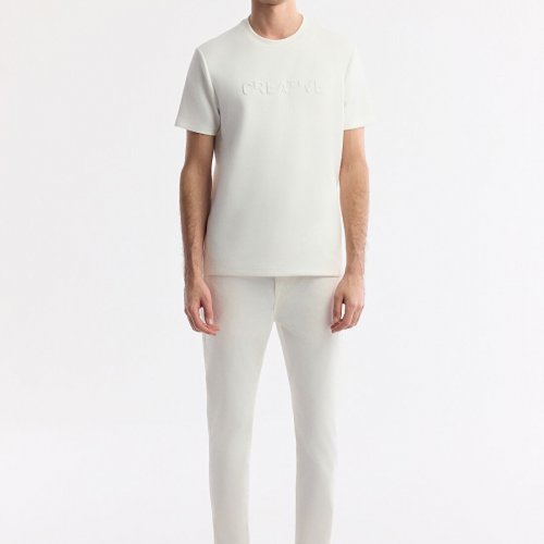 Erkek Kırık Beyaz Klasik